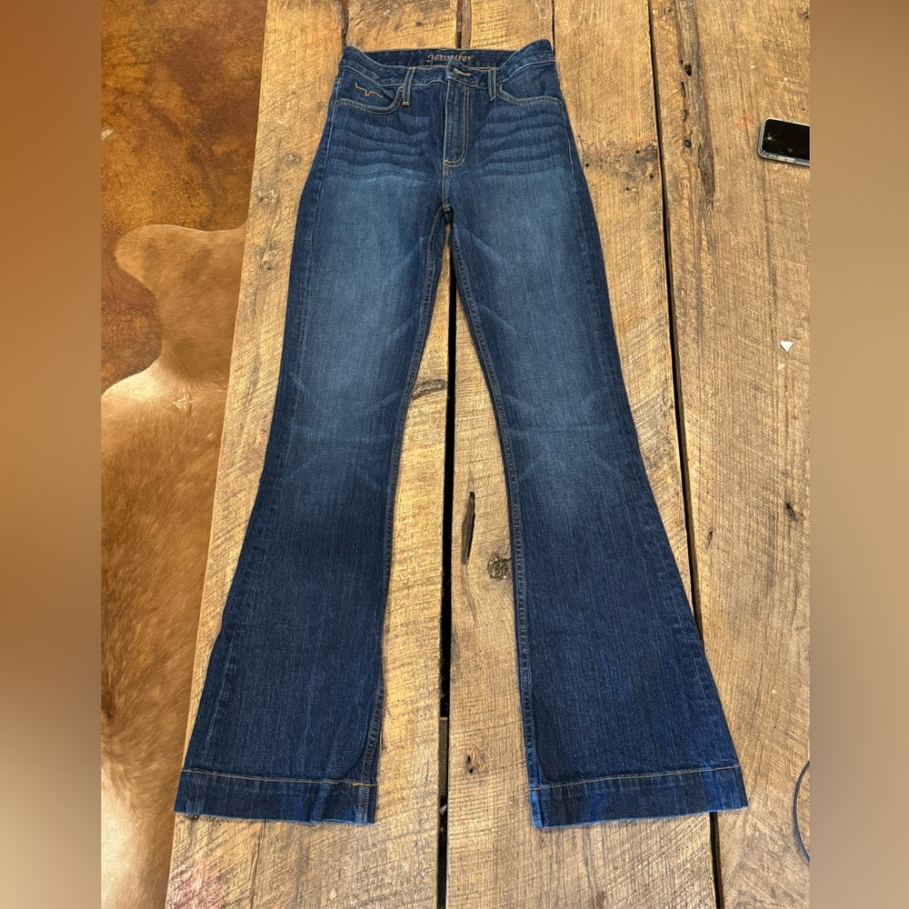Kimes Jennifer jeans worn one time. $150 brand new.